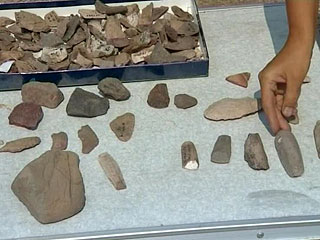 Уникальные образцы керамики обнаружили археологи на берегу Суры